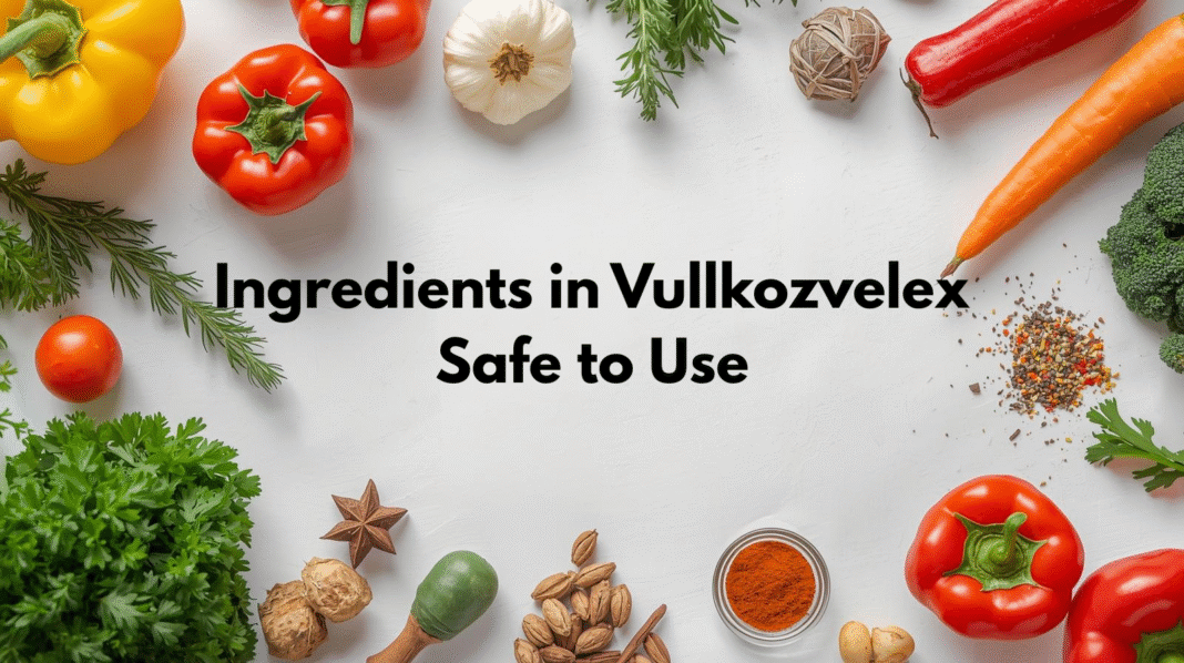 Ingredients in Vullkozvelex Safe to Use